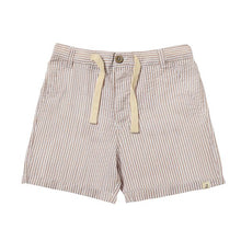  CREW Brown/White Stripe Shorts