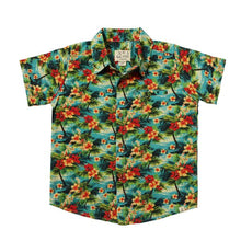  MAUI Hibiscus Printed Shirt