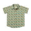 MAUI Blue Islands Printed Shirt