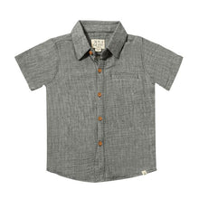  NEWPORT Navy Gauze Woven Shirt