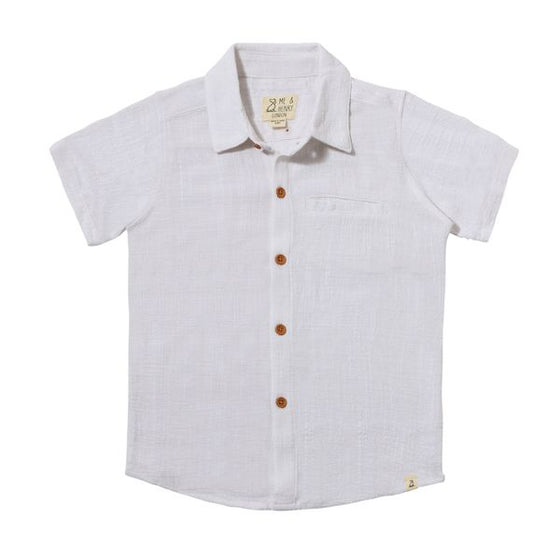 NEWPORT White Woven Shirt