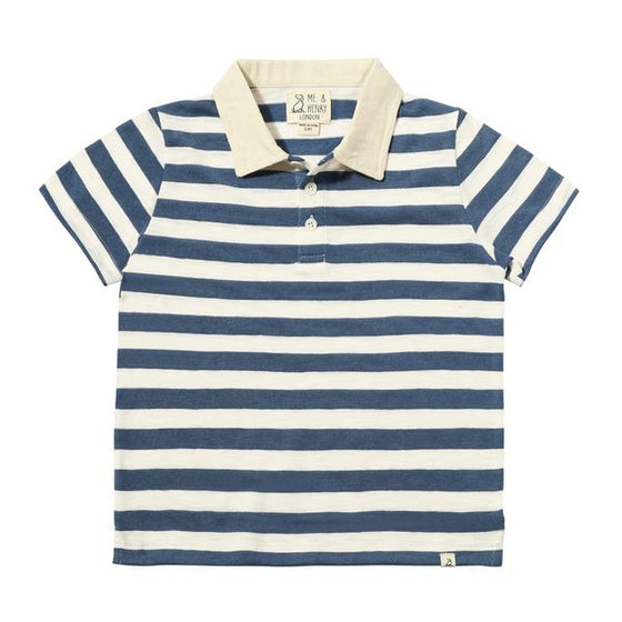 ANCHOR Navy/White Stripe Polo