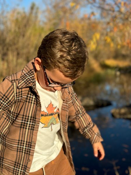 ADVENTURER Brown/Black Plaid Sherpa Lined Shirt