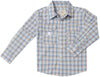 SAWYER BLUE/SKY PLAID Fishing Shirt