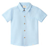 PALE BLUE  NEWPORT WOVEN SHIRT