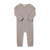 MASON Beige Henley Romper