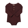 AYNOR Burgundy Henley Onesie