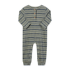 MASON Sage Ribbed Henley Romper