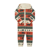 STEFANO Festive Print Hooded Romper