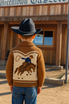 YEEHAW cowboy cardigan