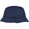 FISHERMAN Navy twill bucket hat