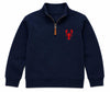 Embroidered Sherpa 1/4 Zip