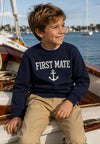 First Mate Embroidered Sweatshirt
