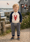 Henley Jersey Pants Set