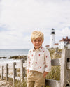 Embroidered Brush Cotton Shirt