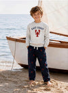 East Coast Embroidered Sweatshirt