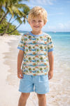 MOUSEHOLE HAWAIIAN ISLAND All over Printed Tee