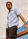 GREY NEWPORT MEN'S WOVEN SHIRT