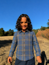 ADVENTURER Grey/China Plaid Sherpa Lined Shirt (Copy)