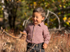 JASPER Red/White plaid Woven Onesie