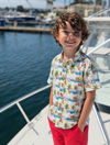 MAUI HAWAIIAN ISLAND PRINTED WOVEN SHIRT