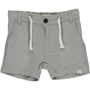 Grey Cotton Boys Shorts