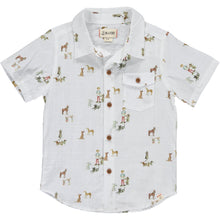  MENS Henry all over print graphic shirt