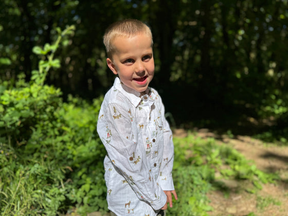 HENRY All Over Print Graphic Shirt