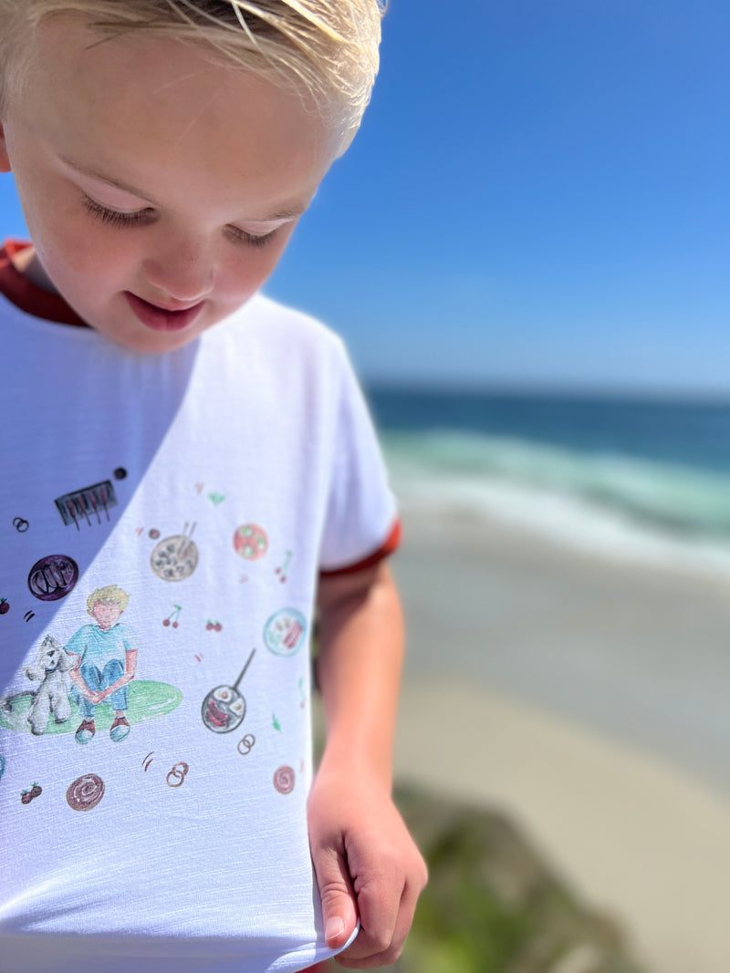 Henry 'Loves Food' Graphic Tee