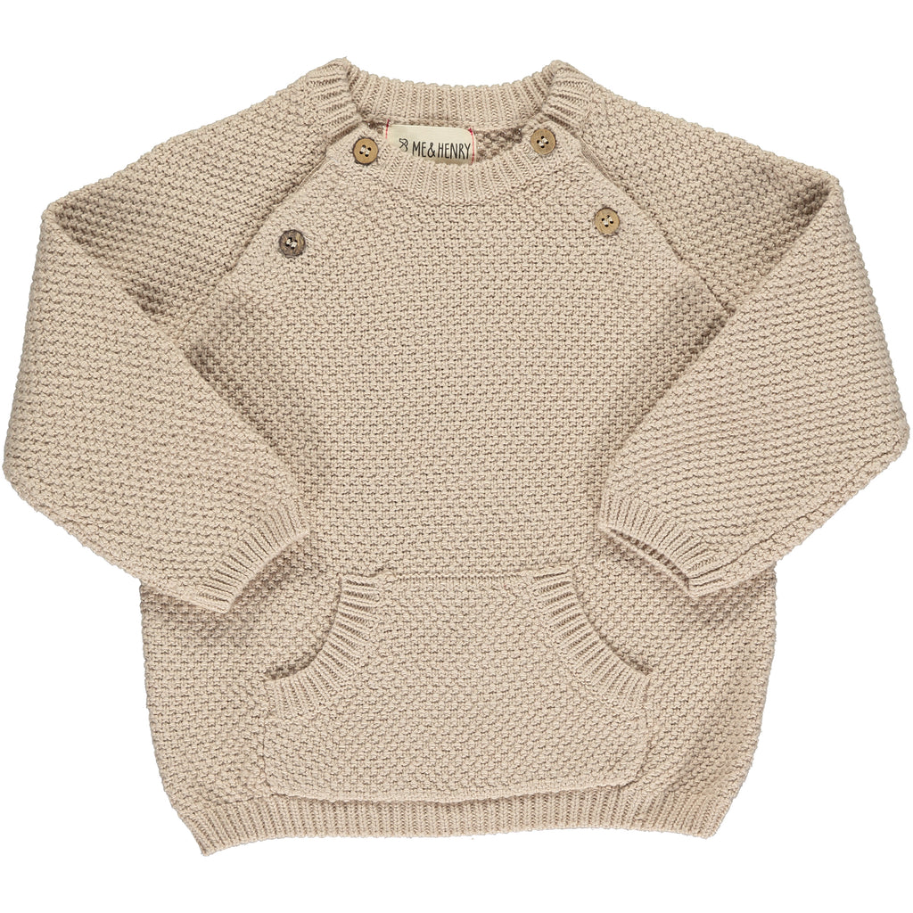 Cream MORRISON baby-sweater