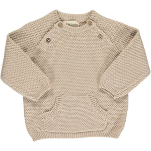 Cream MORRISON baby-sweater