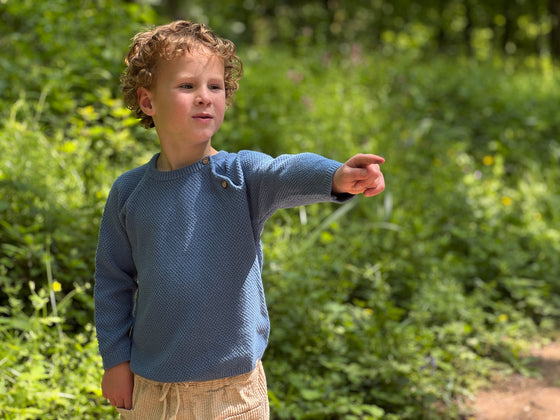 ROAN Blue Sweater
