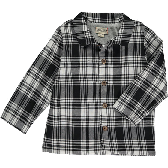 Black/White Plaid Lumberjacket