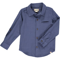 Navy ATWOOD Woven Shirt