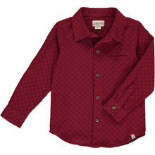  Burgundy Textured ATWOOD Woven Shirt