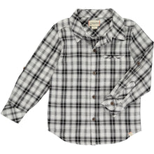  Mens Atwood Woven Shirt black/white plaid