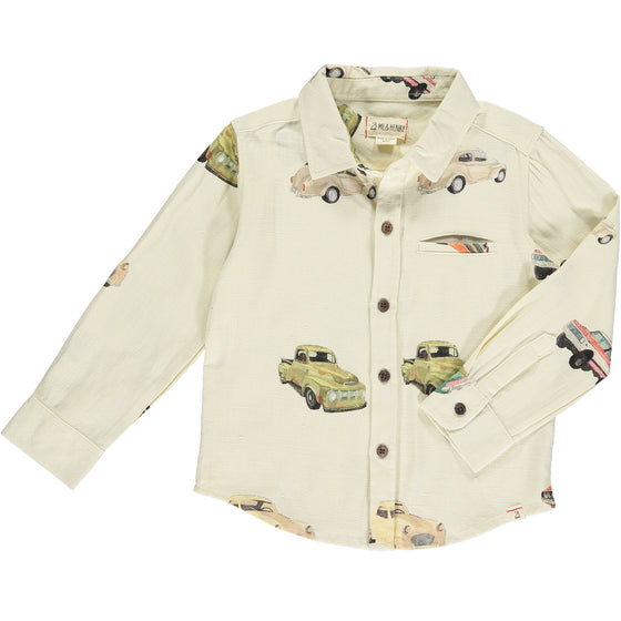 Printed Car Shirt ATWOOD Woven Shirt