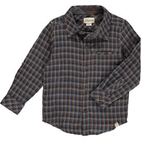 Brown Multi Plaid ATWOOD Woven Shirt