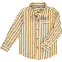 Gold Stripe ATWOOD Woven Shirt