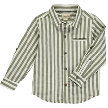  Green Stripe ATWOOD Woven Shirt