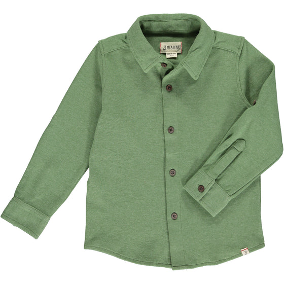 COLUMBIA Green Jersey Shirt