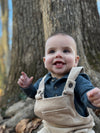 Tan GALLEON Chunky Cord Overalls