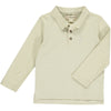 Cream Pique SPENCER Polo