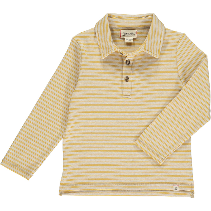 Double Gold Stripe MIDWAY Polo
