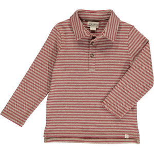 Double Red Stripe MIDWAY Polo