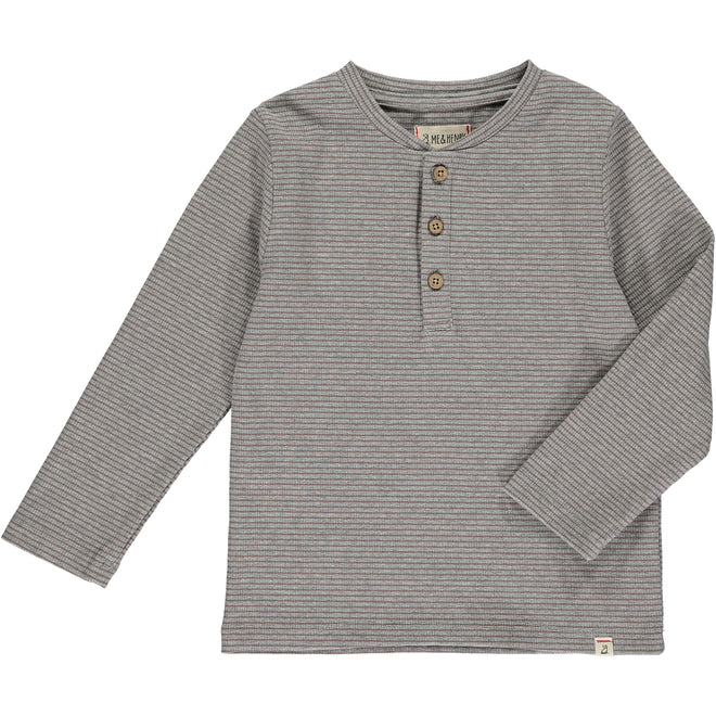 Boys Boardwalk Henley Tee Royal Pique by Me & Henry