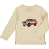 Beige Bronco CHEROKEE Raglan Printed Tee