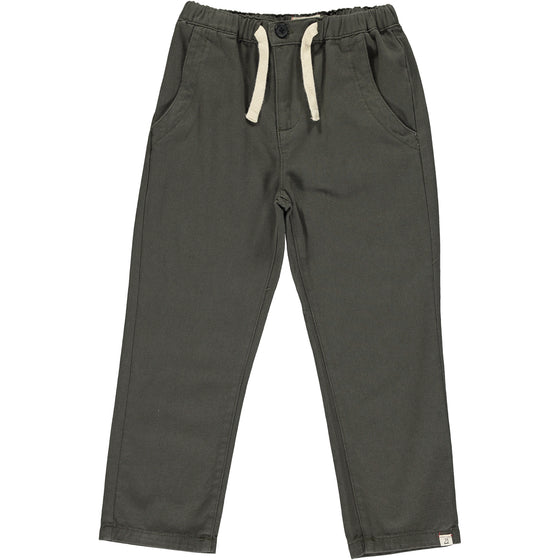 Charcoal JAY Twill Pants