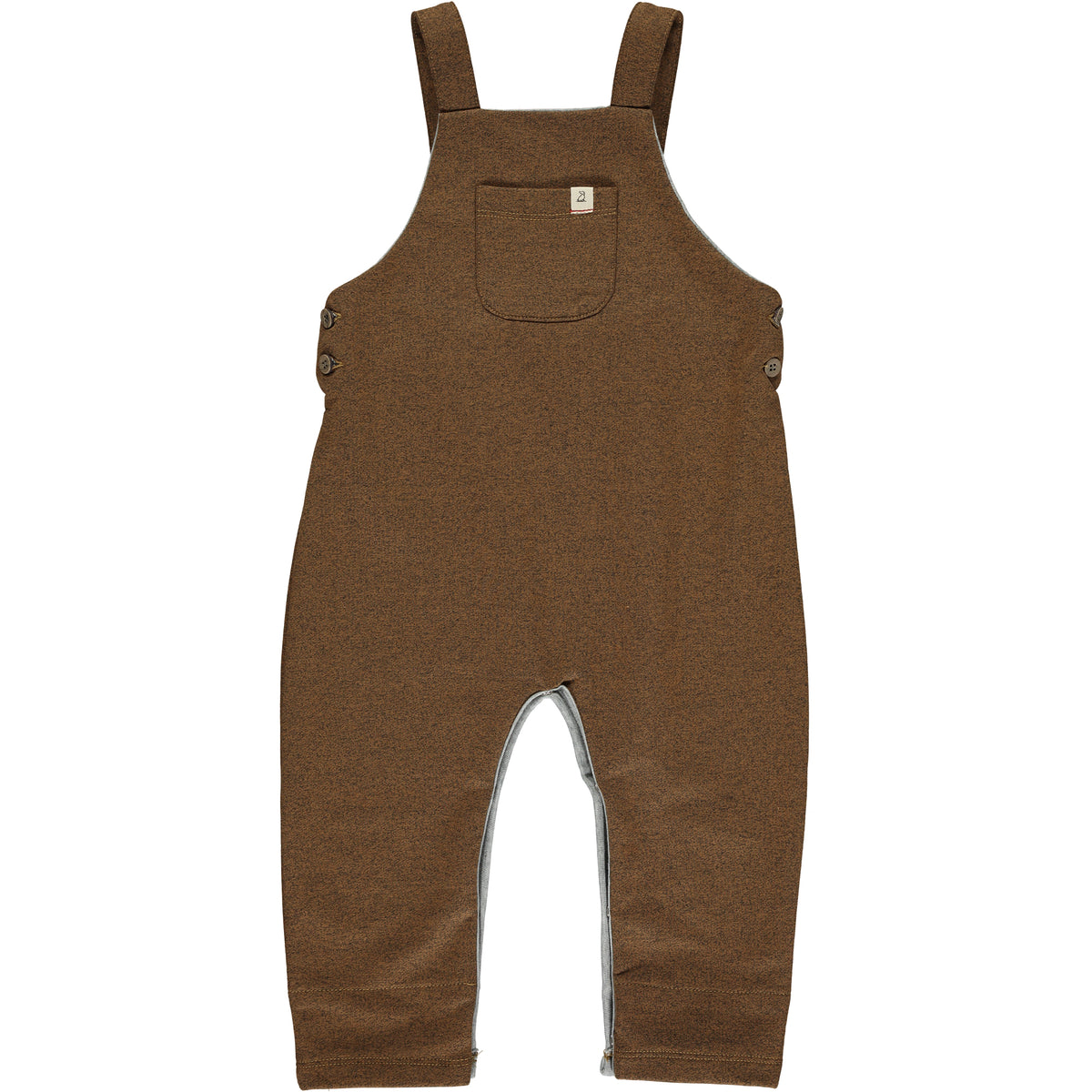 Heathered Brown GLEASON Jersey Overalls – Me & Henry