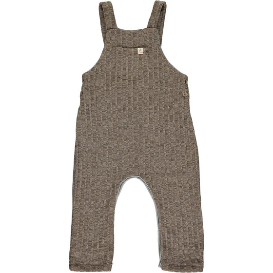 Beige knit GLEASON Jersey Overalls